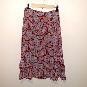 Harold’s 90’s Vintage Paisley Silk Skirt